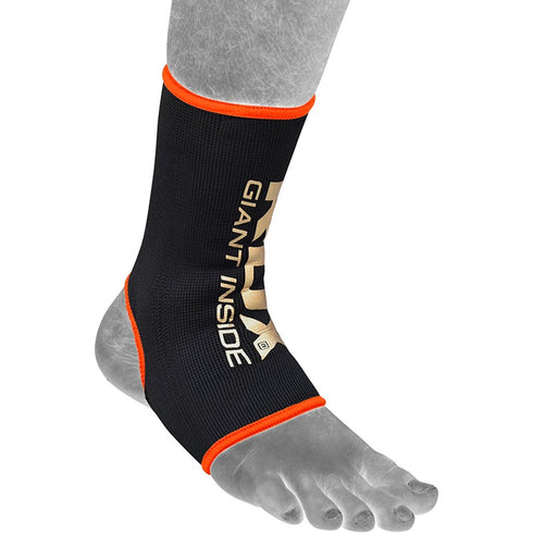 RDX AB ANKLET SLEEVE SOCKS/Blk/Org-1